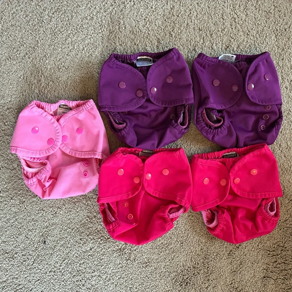 Thirsties&Buttons Diapers